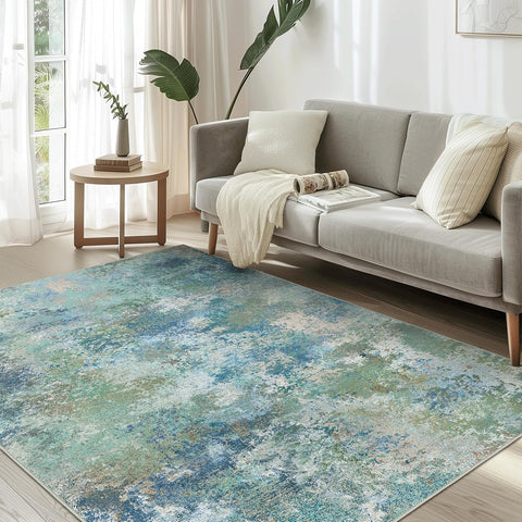 GENIMO Irregular Texture Washable Area Rug