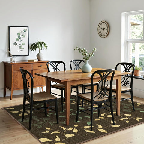 GENIMO Climbing Vine Washable Non-slip Area Rug