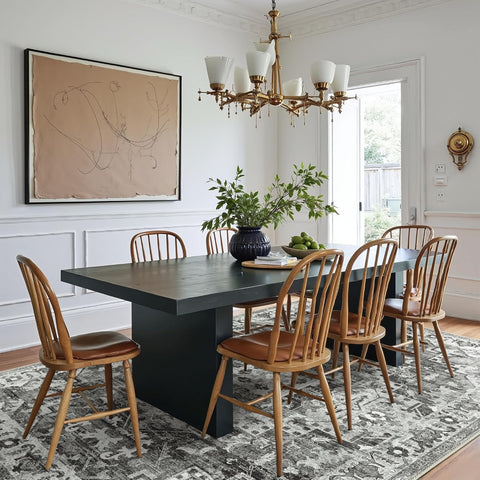 GENIMO Classic Persian Style Printed Low Pile Area Rug
