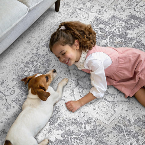 GENIMO Runner Rug Non Slip Rug, Machine Washable Low Pile Rugs