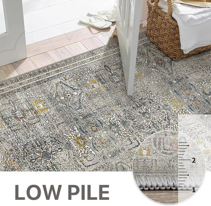 GENIMO Vintage Bohemian Print Non-Slip Runner Rug