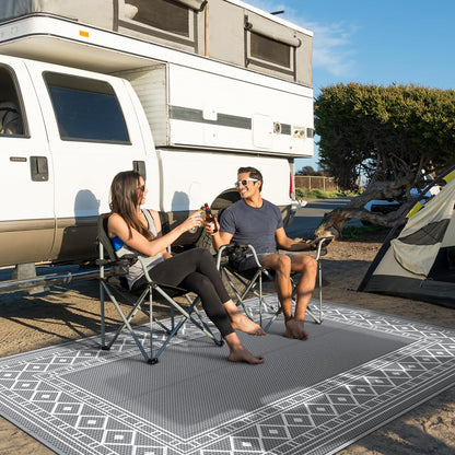 GENIMO Bohemian Style Waterproof Outdoor Rug