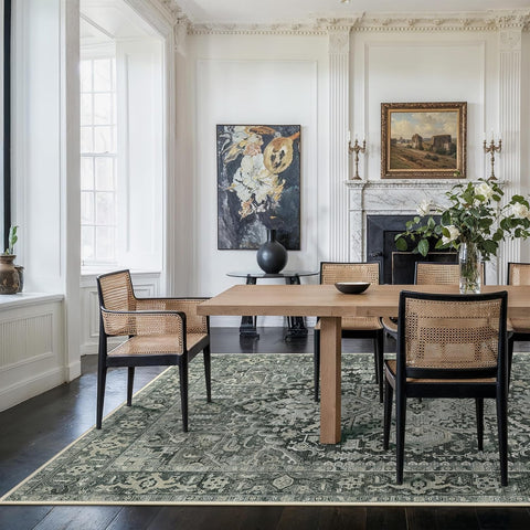 GENIMO Faded Totem Tribal Aged Area Rug