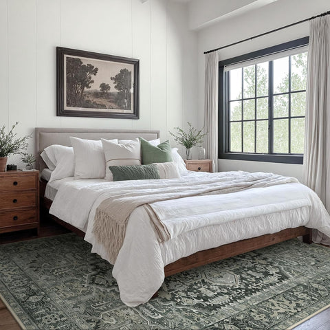 GENIMO Faded Totem Tribal Aged Area Rug