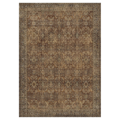 GENIMO Vintage Bohemian Symmetrical Print Warm Color Soft Area Rug