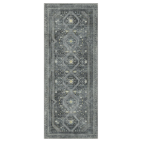 GENIMO Machine Washable Runner Rug Non Slip Carpet with Gripper