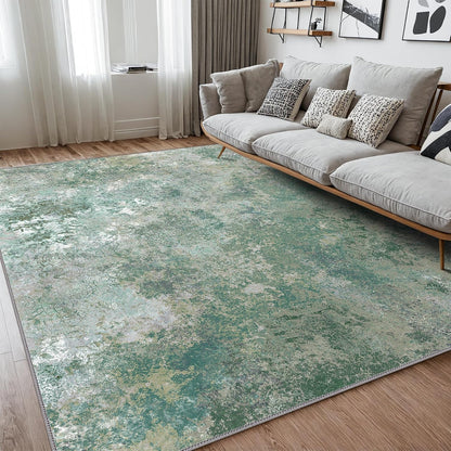 GENIMO Abstract Clouds Art Machine Washable Area Rug
