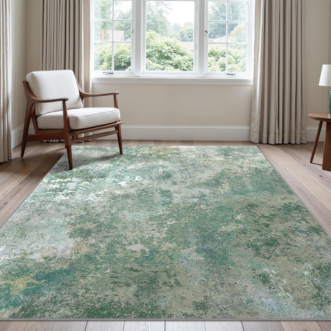 GENIMO Abstract Clouds Art Machine Washable Area Rug