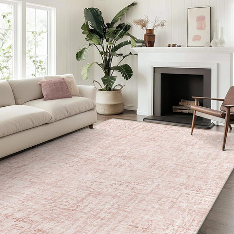 GENIMO Modern Abstract Line Art Machine Washable Area Rug
