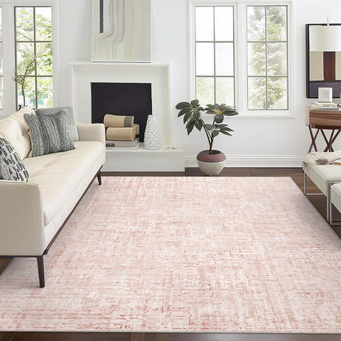 GENIMO Modern Abstract Line Art Machine Washable Area Rug