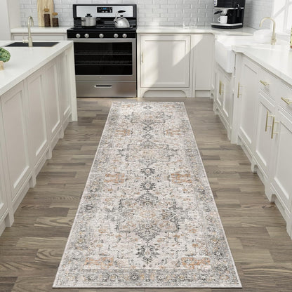 GENIMO Machine Washable Non Slip with Gripper Runner Rug