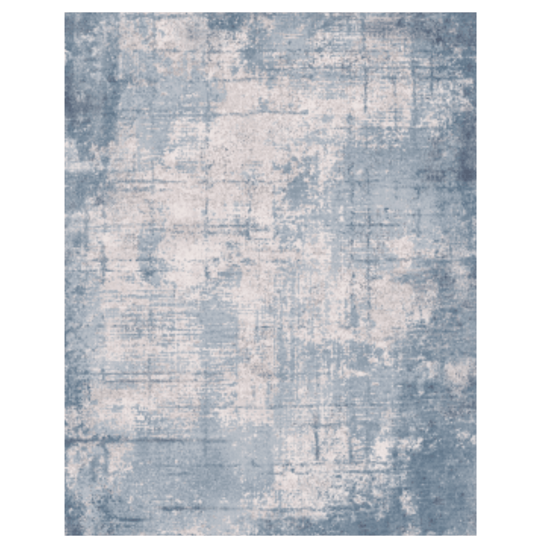 GENIMO Modern Abstract Geometric Stain Resistant Rug - 