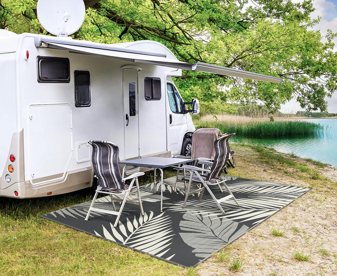 GENIMO Outdoor Rug Waterproof for Patios Clearance Multicolor - 